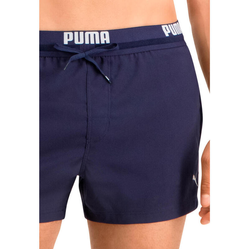 Puma Zwembroek Mannen Logo Short Navy