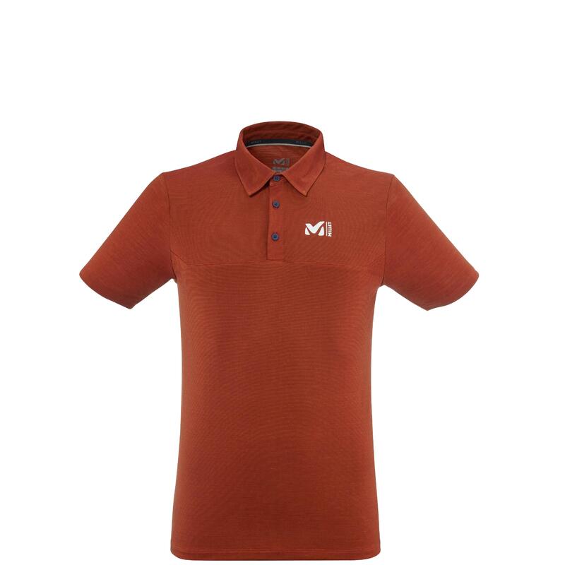 Tee-Shirt Randonnée Homme IMJA WOOL POLO II