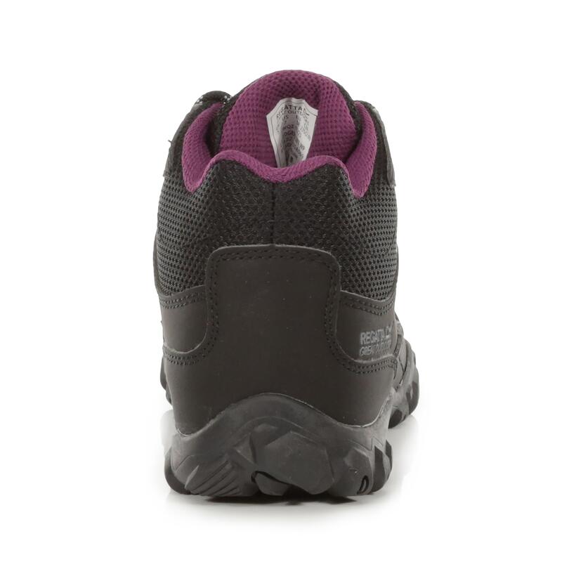 Lady Edgepoint Dames Hiking Wandelschoenen - Zwart / paars