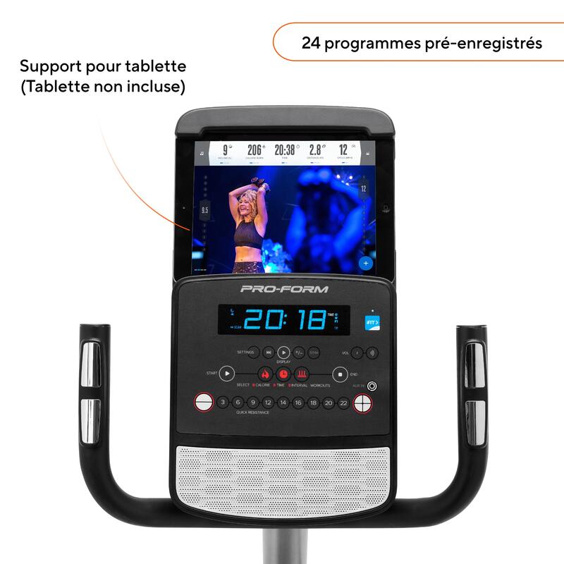 Hometrainer ProForm 325 CSX+ Verbonden iFIT / 22 weerstandsniveaus