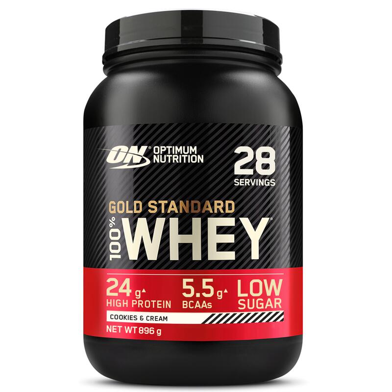 GOLD STANDARD 100% WHEY PROTEIN – Cookies & Cream – 28 Portions (896 gr)