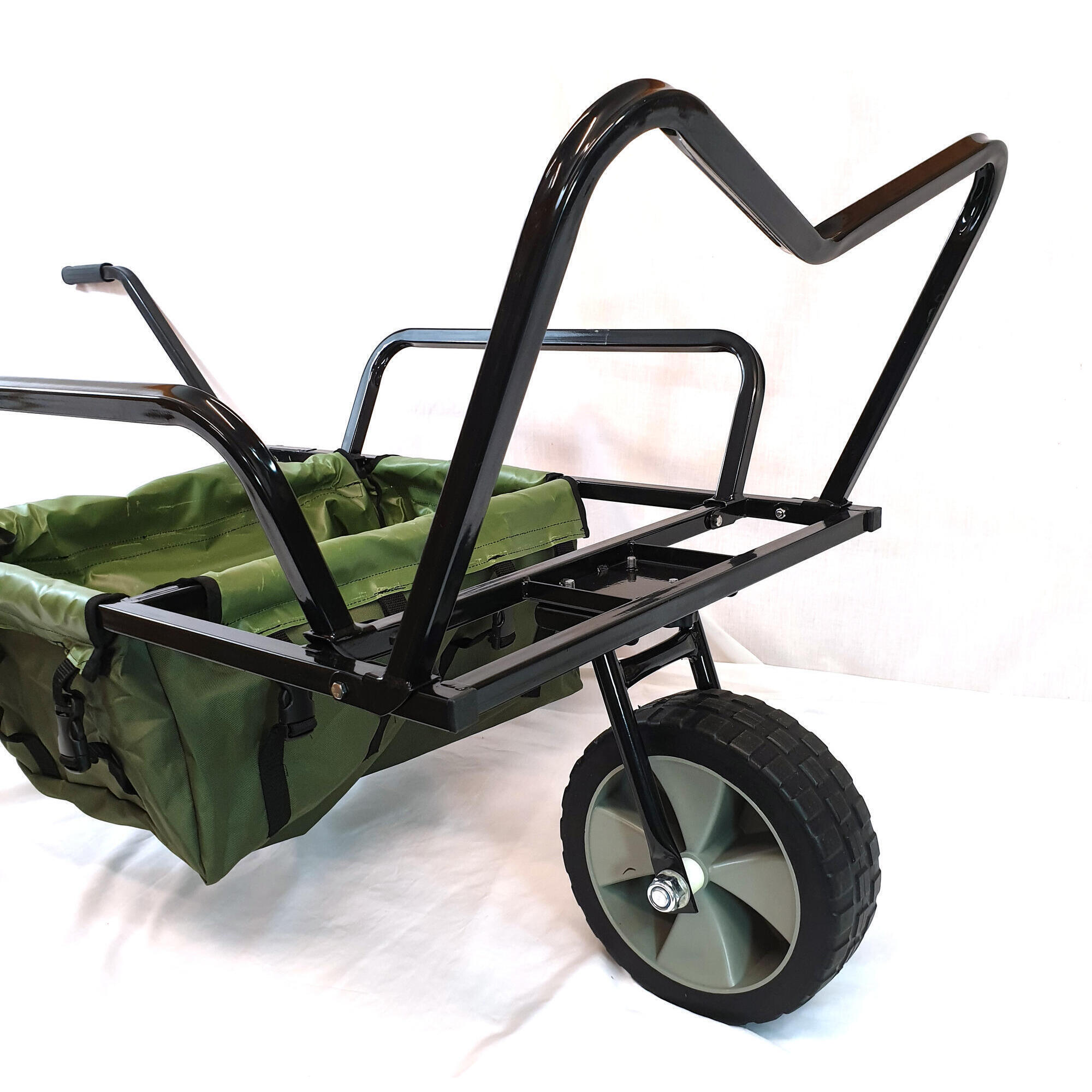 One wheel fishing camping barrow with Y Bar 3/5