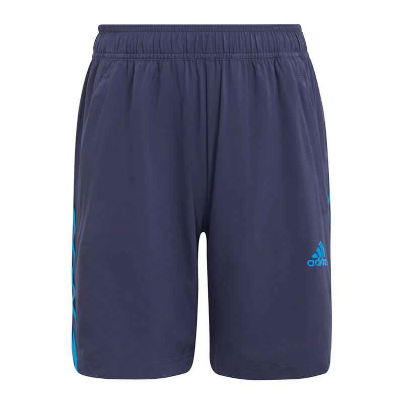 Calções para crianças adidas Aeroready Primegreen 3-Stripes Woven