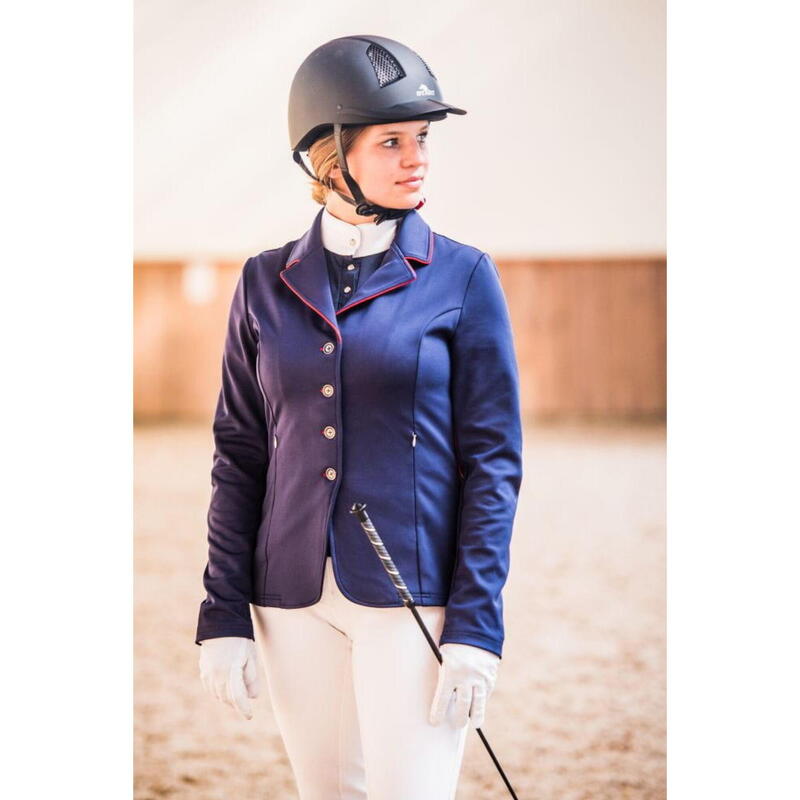 Veste équitation de compétition Femme Florence Softshell