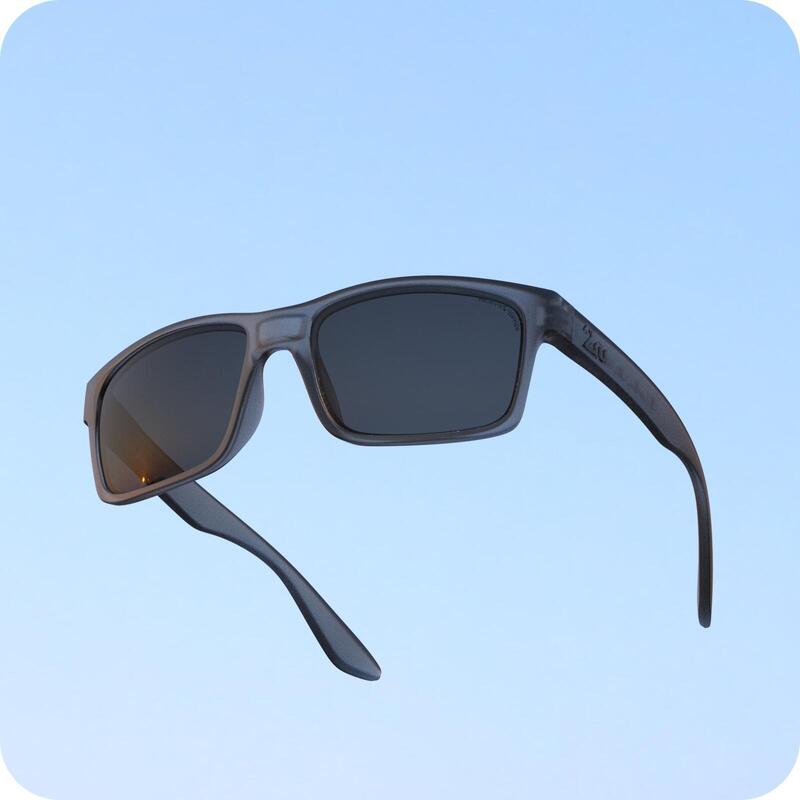 OVO™ 太陽眼鏡（灰色框架）- 灰色/透明