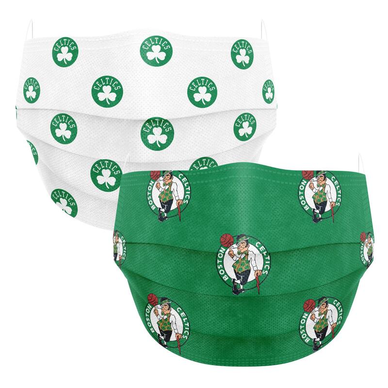 [Co.Protect] NBA MASK 官方授權 「 賽爾提克 Boston Celtics」 三層式拋棄口罩 (雙色 5+5入)