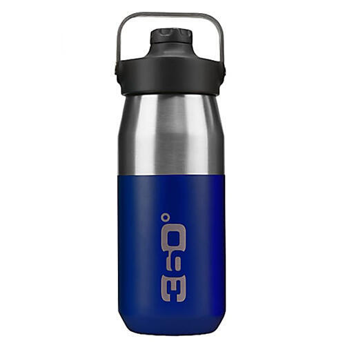Vacuum Insulated Stainless Wide Mouth Water Bottle 550 ML - Denim