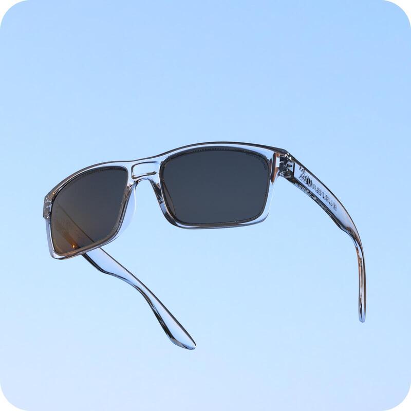 OVO™ Polarized Sunglasses (Frame in Colorless) - Smoke/Colorless