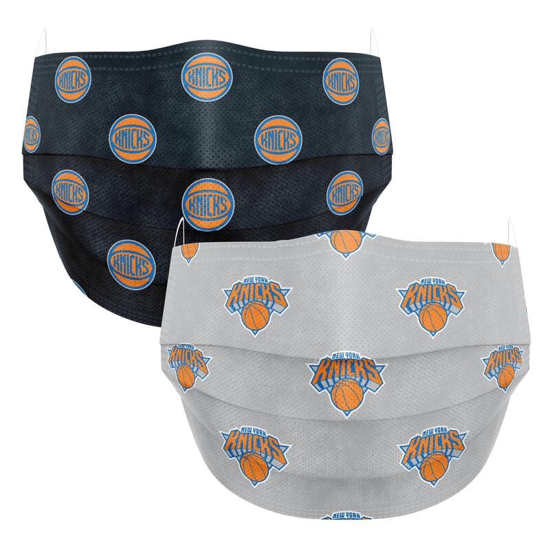 [Co.Protect] NBA MASK 官方授權 「紐約尼克 New York Knicks」 三層式拋棄口罩 (雙色 5+5入)