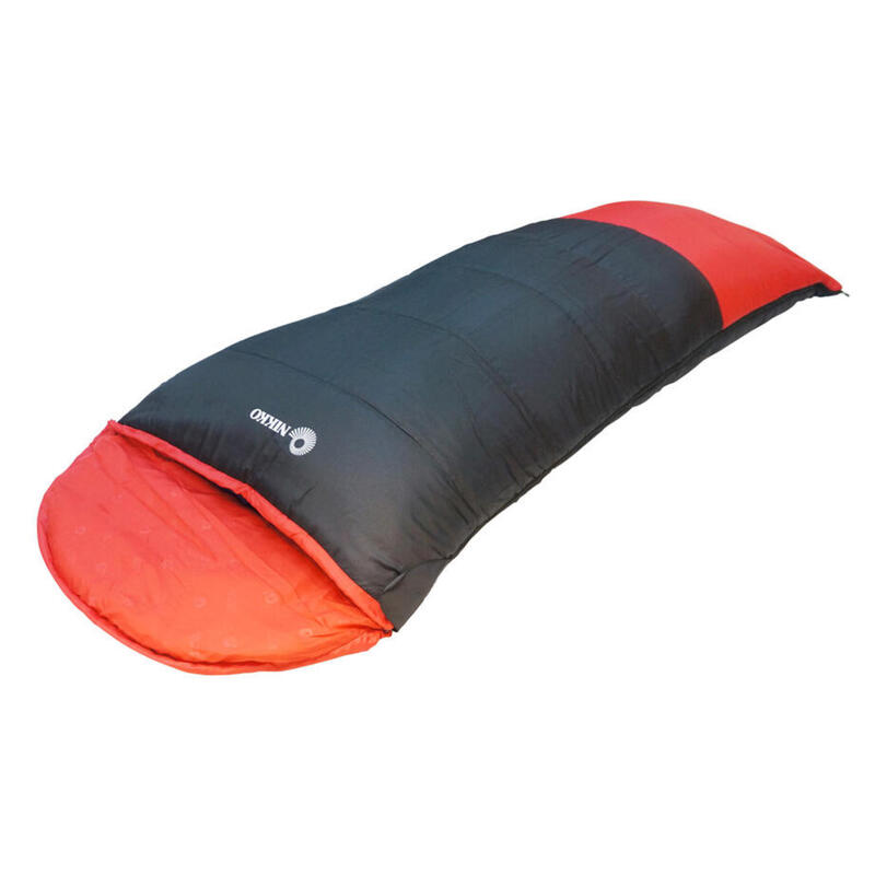 Mini Hollow Fiber Sleeping Bag - 190(L) x 74(W) + Hood 33(L) cm - Decathlon