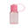 Narrow Mouth Square Shape Water Bottle 125/250/500mL - Pink