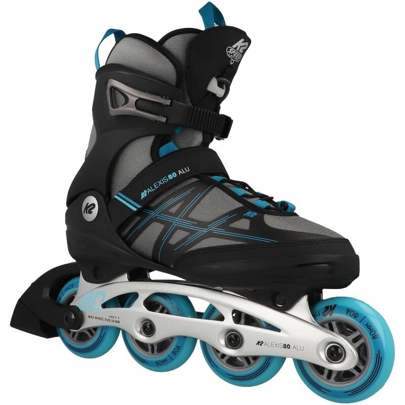 Inlineskates Alexis 80 Alu Damen