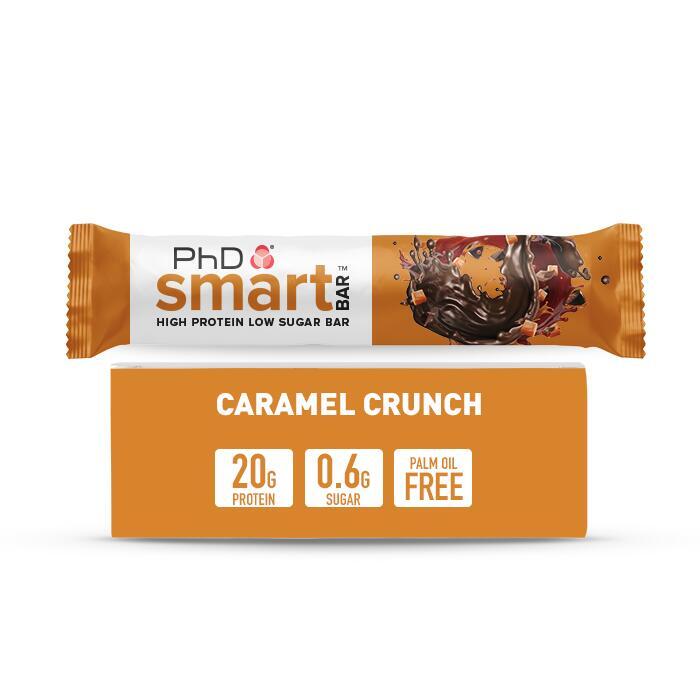 PHD Smart Bar - Caramel Crunch 12 PACK (Protein Bar)