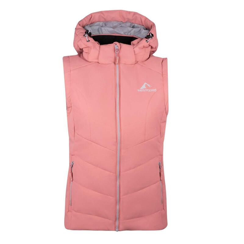 Gilet femme Krafla XT rose/gris