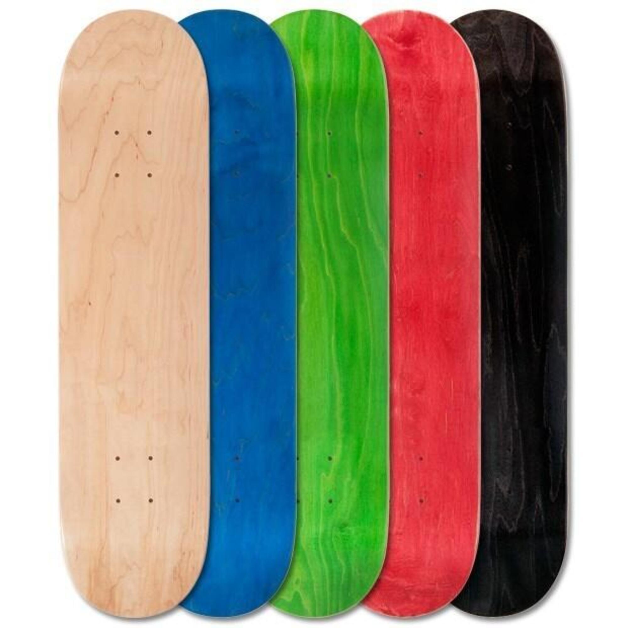 Kamenda Tavola da Skateboards in Legno Blank Doppio Concave Skateboard Naturale con Skateboard Griptape 