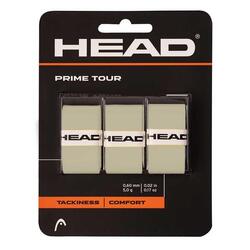 Grip tapes HEAD Prime Tour Overgrips grijs 3-pack