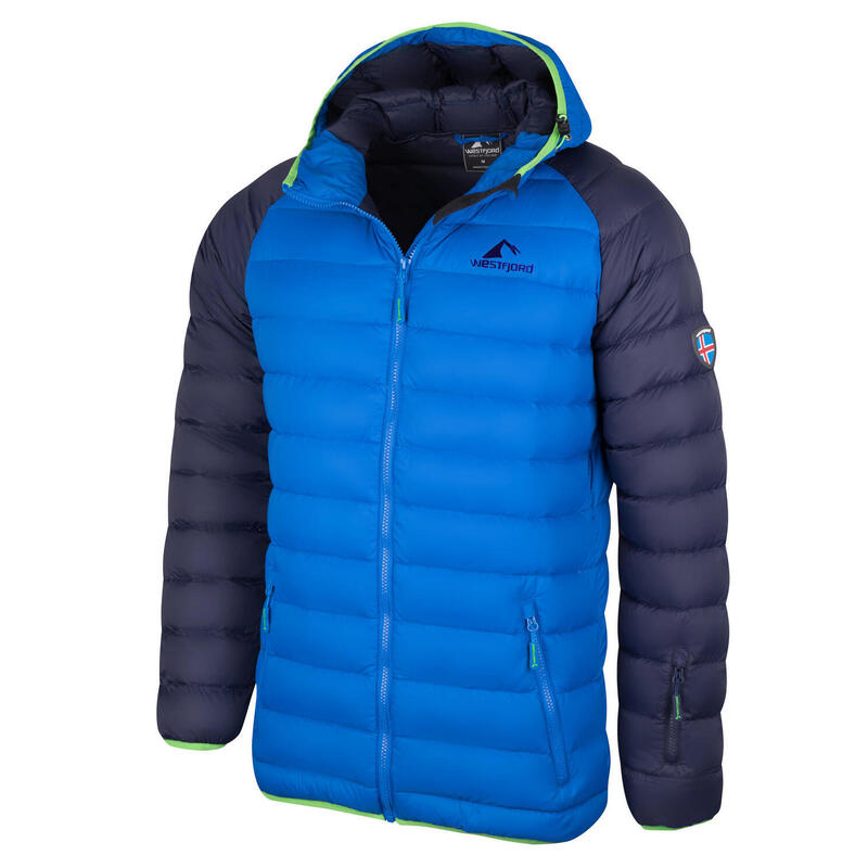 Doudoune homme Snaefell Bleu marine/Vert