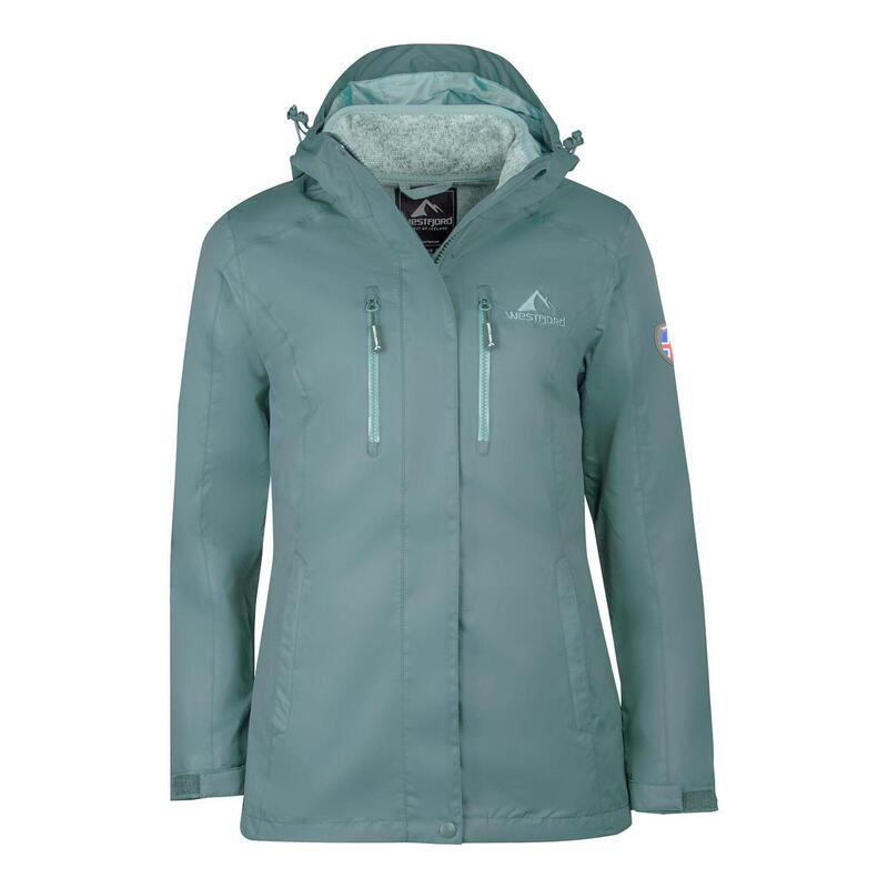 Damen 3in1 Funktionsjacke Hverfjall Grün