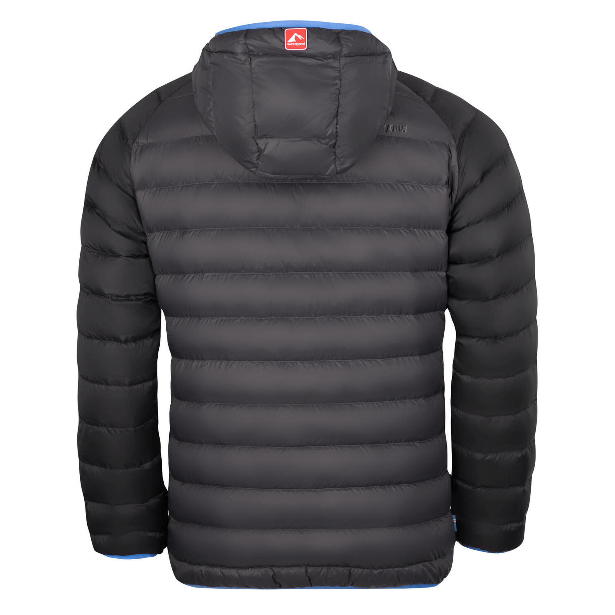 Snaefell men's down jacket Black/Blue