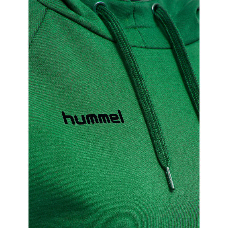 Baumwoll-Kapuzenpullover, Damen Hummel Go