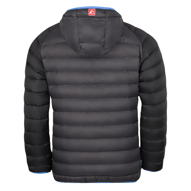 Herren Daunenjacke Snaefell Schwarz/Blau