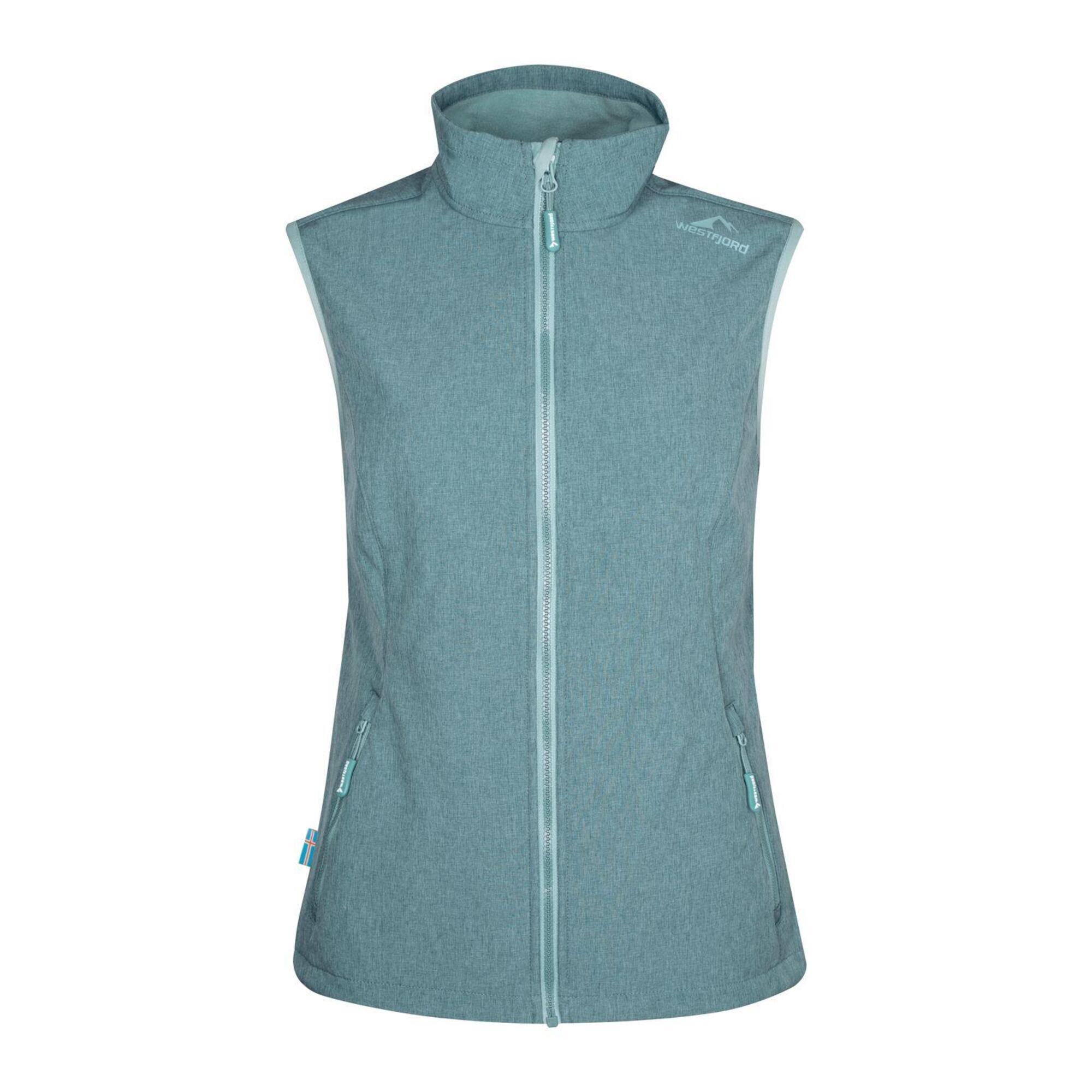 Glacier green Eldfjall women's vest