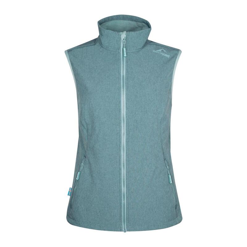 Gilet femme Eldfjall vert glacier