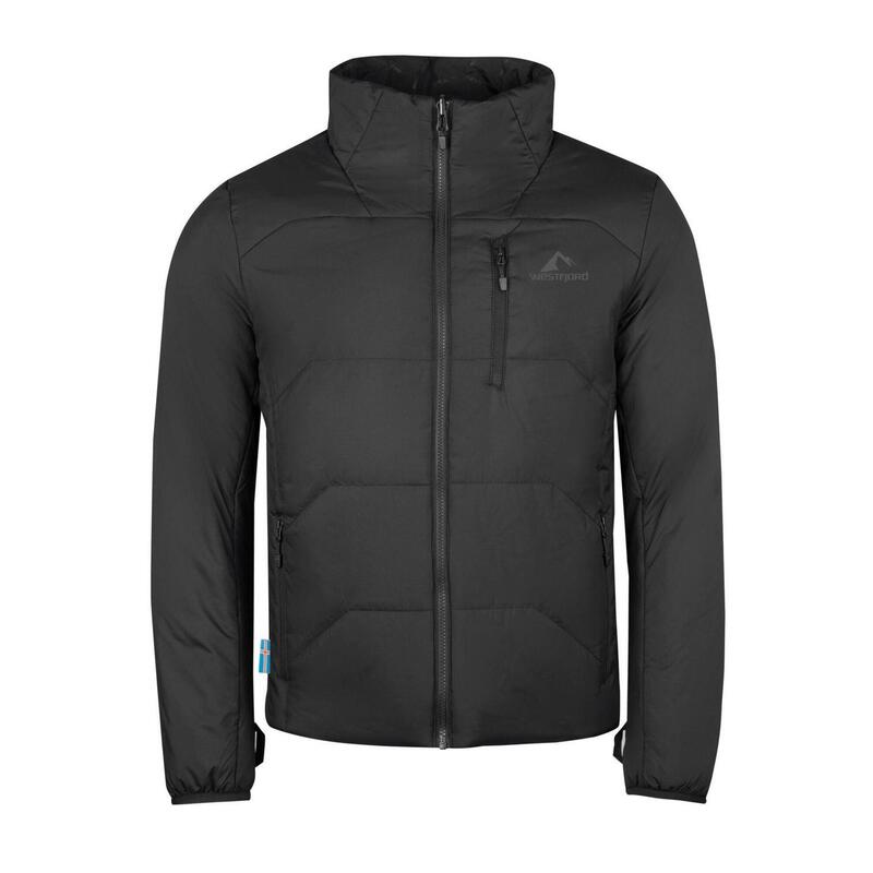 Herren wattierte Jacke Haifoss Schwarz