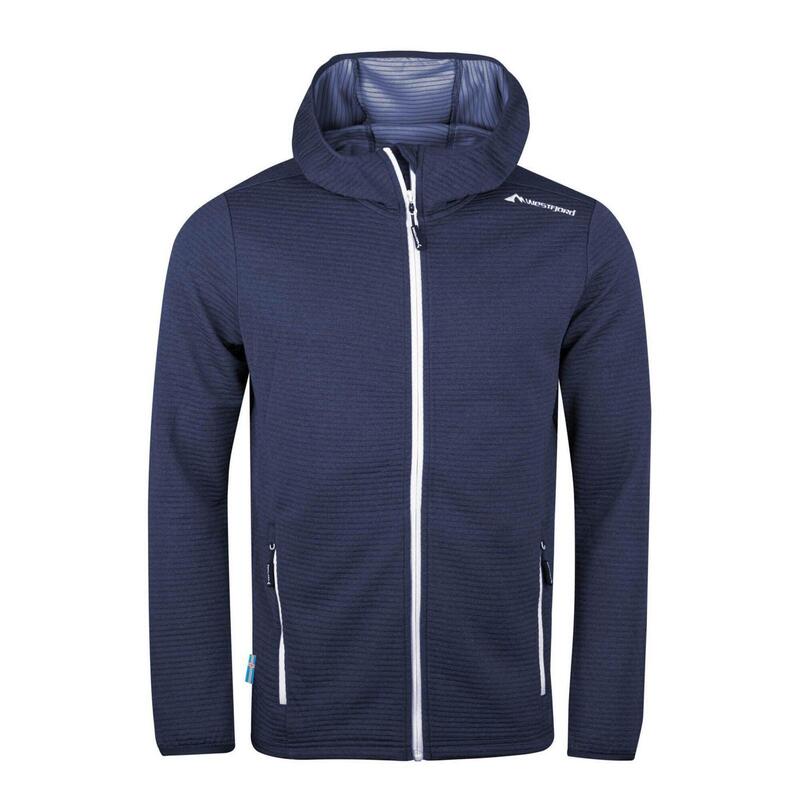 Herren Fleecejacke Skardsvik Marineblau