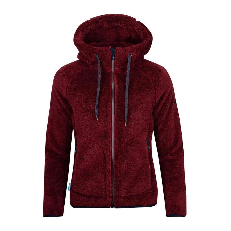 Veste polaire femme highloft Glymur rouge