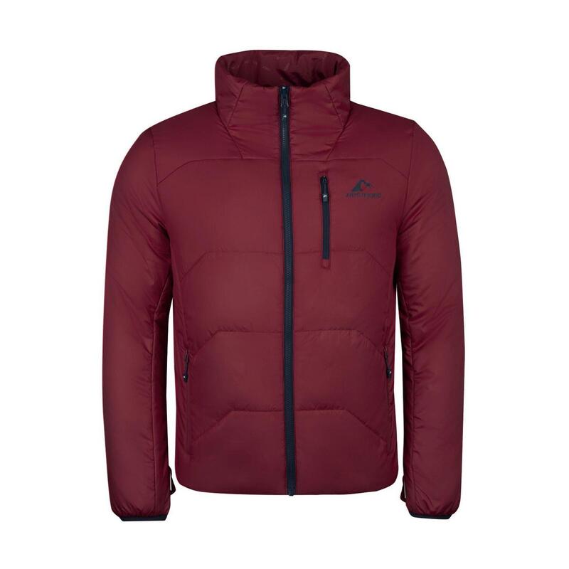 Herren wattierte Jacke Haifoss Bordeauxrot