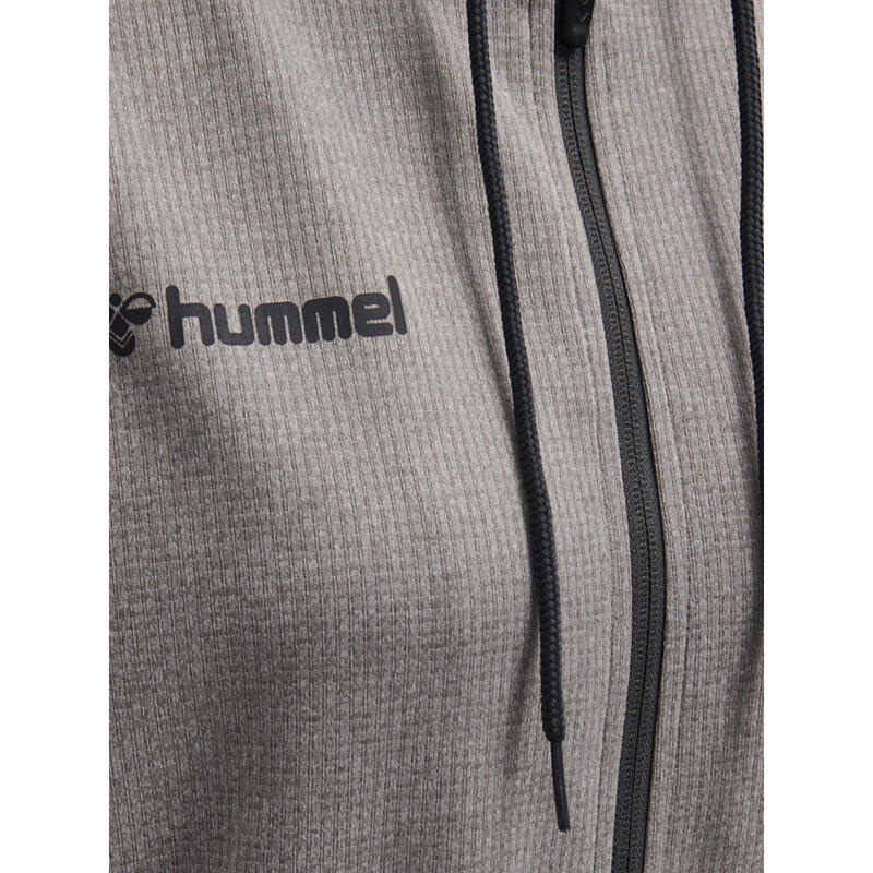 Bluza do piłki nożnej damska Hummel zip hml AUTHENTIC Poly