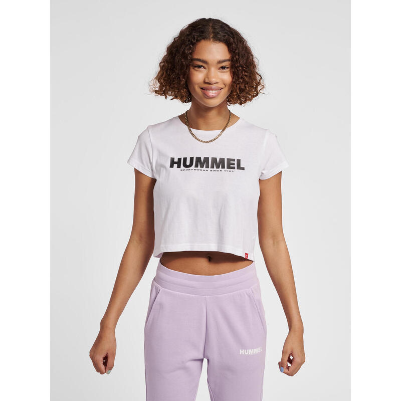 Damski crop top Hummel Legacy