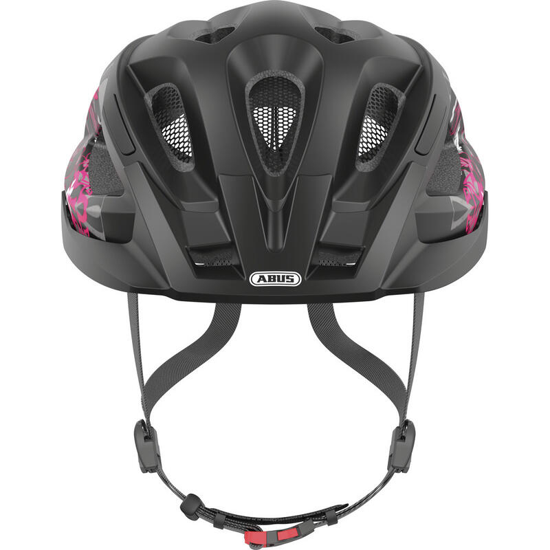 ABUS Casque de loisirs "Aduro 2.0", noir-rose