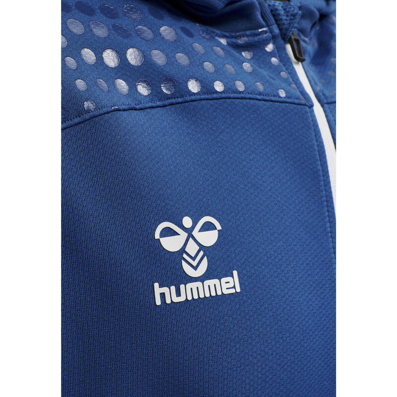 Sweatshirt à capuche zippé polyester Hummel Lead