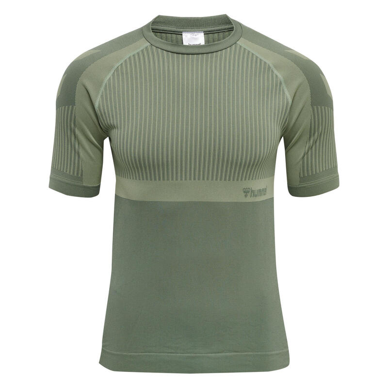 Camiseta Hmlmt Yoga Hombre Transpirable De Secado Rápido Sin Costuras Hummel