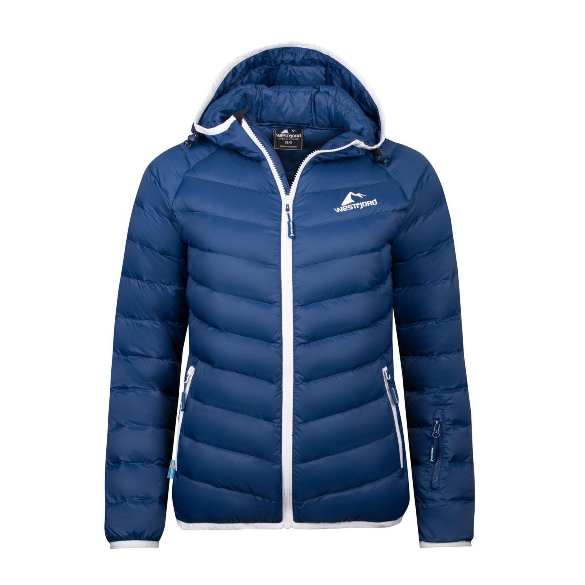 Piumino Snaefell Mystik donna Blu/Bianco