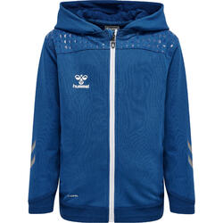 Rits Hoodie Hmllead Amerikaans Voetbal Uniseks Kinderen HUMMEL