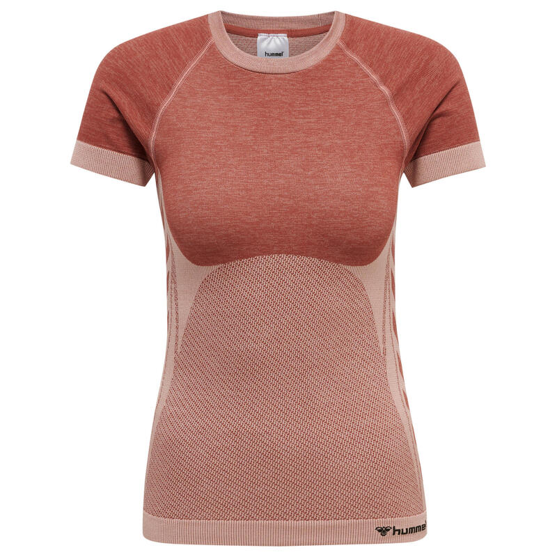 Hmlclea Seamless Tight T-Shirt T-shirt de manga curta para mulher