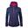 Damen Softshell Jacke Eldfjall Französisch Blau / Magenta