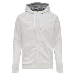 Fermeture Éclair Cotton Kapuzenpullover Hmlgo Multisport Homme HUMMEL