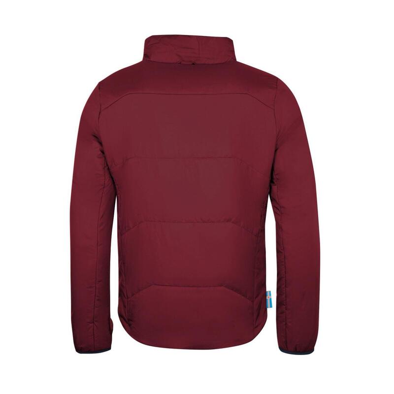 Veste matelassée Haifoss rouge bordeaux pour homme