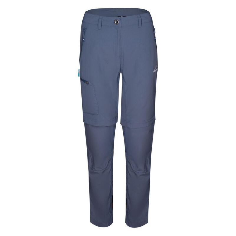 Pantalon zippé pour femmes Skogar bleu falaise