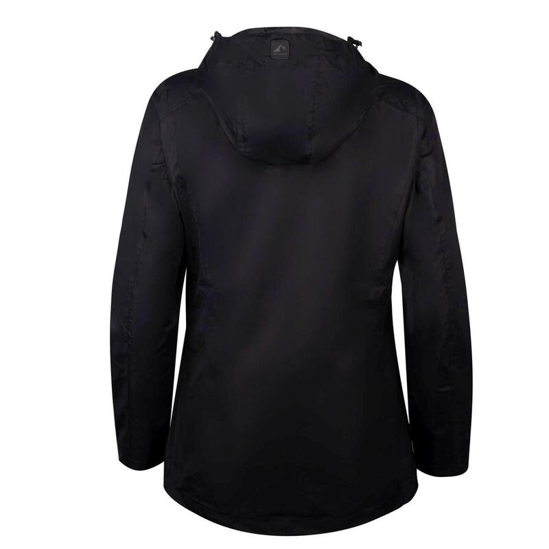 Damen Regenjacke Hengill Schwarz/Anthrazit