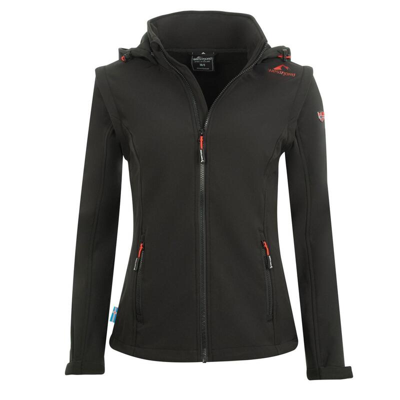 Damen Softshell Jacke Eldfjall XT Schwarz