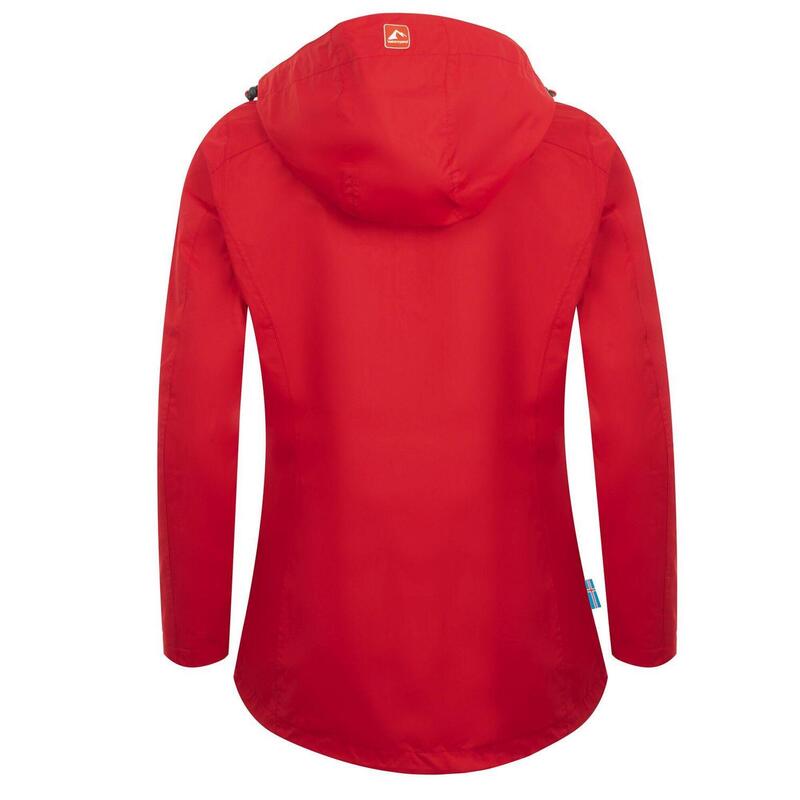 Damen 3in1 Funktionsjacke Hverfjall Erdbeerrot