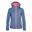 Damen Softshelljacke Skogar Klippenblau/Rosa