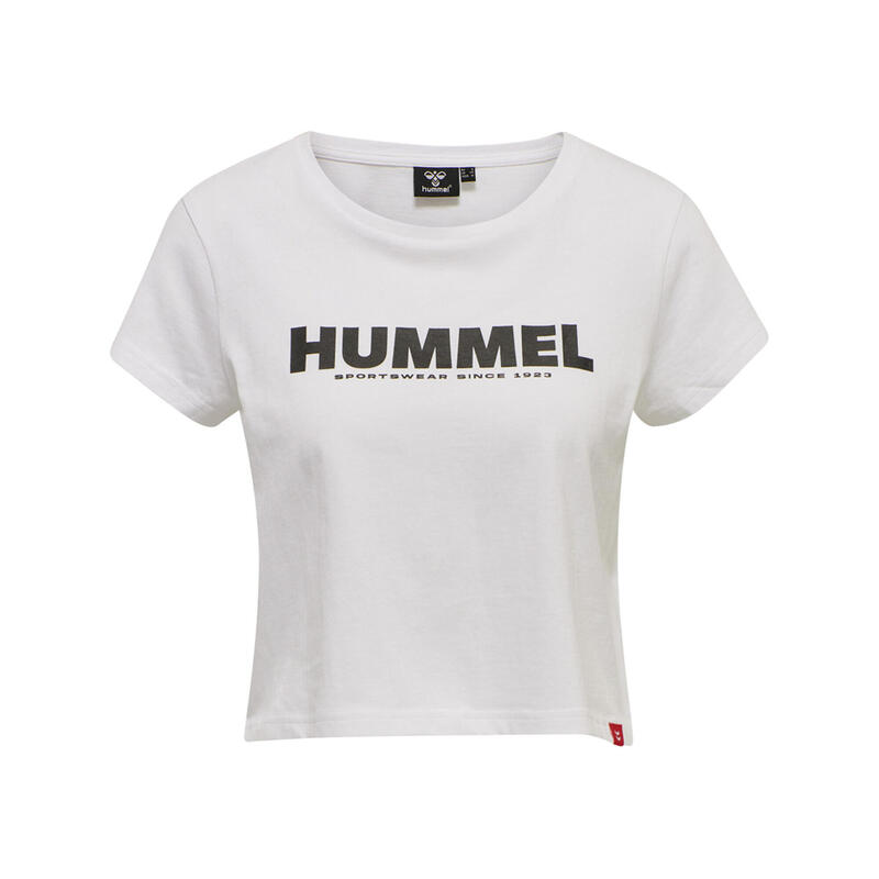 T-Shirt Manches Courtes Hmllegacy Woman Cropped T-Shirt