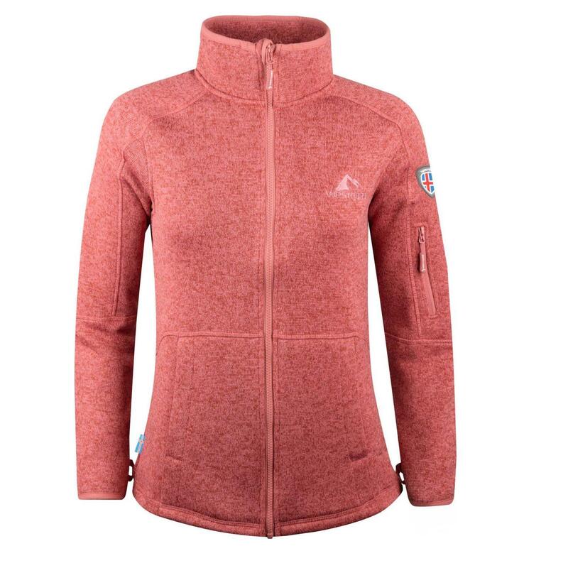 Damen Fleecejacke Katla Rosa