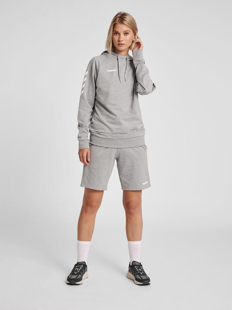 Bluza sportowa z kapturem damska Hummel Go Cotton Hoodie Woman